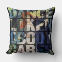 Dance Like Nobody Cares – Dance Typography