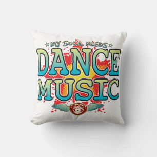 Coussin Dance Musique Soul Cushion