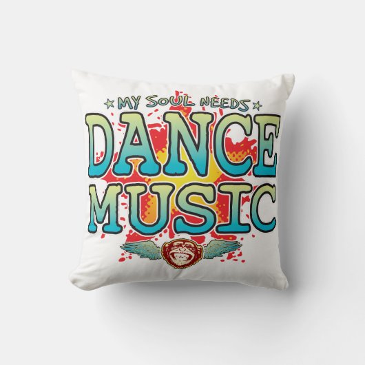 Coussin Dance Musique Soul Cushion (Recto)