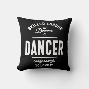 Coussin Dancer Travail Titre du travail Cadeau