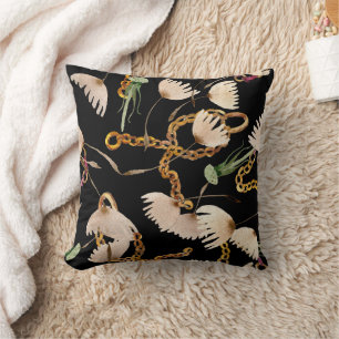 Coussin Dandelion aquarelle