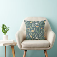 Dandelion Floral Weed Motif