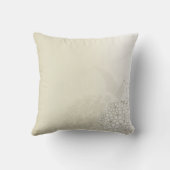 Coussin Dandelion veut floral (Verso)