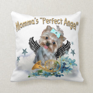 Coussin d'ange de Yorkshire Terrier Momma