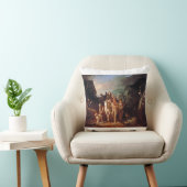 Coussin Daniel Boone escorte les colons (Chaise)