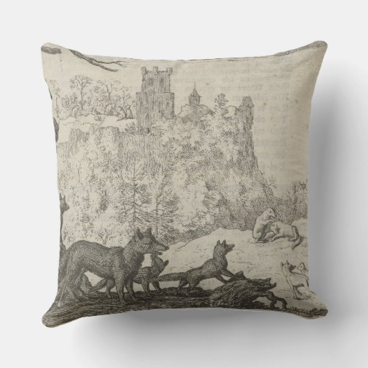 Coussin Dans Le Bois (Verso)