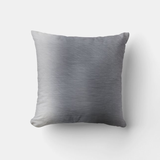 Coussin dans le regard balayé en métal (Recto)