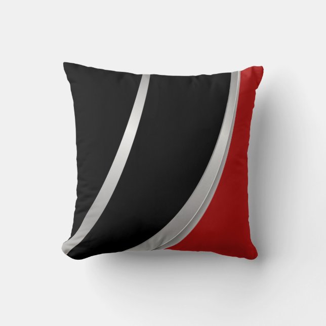 Coussin dans le style abstrait moderne (Recto)