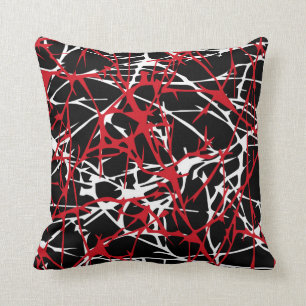 Coussin dans le style abstrait moderne