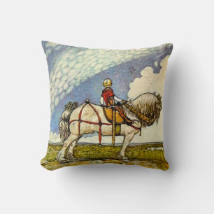 Coussin « Dans le vaste monde » de John Bauer