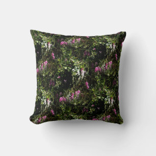 Coussin Dans les montagnes où les pois de senteur poussent