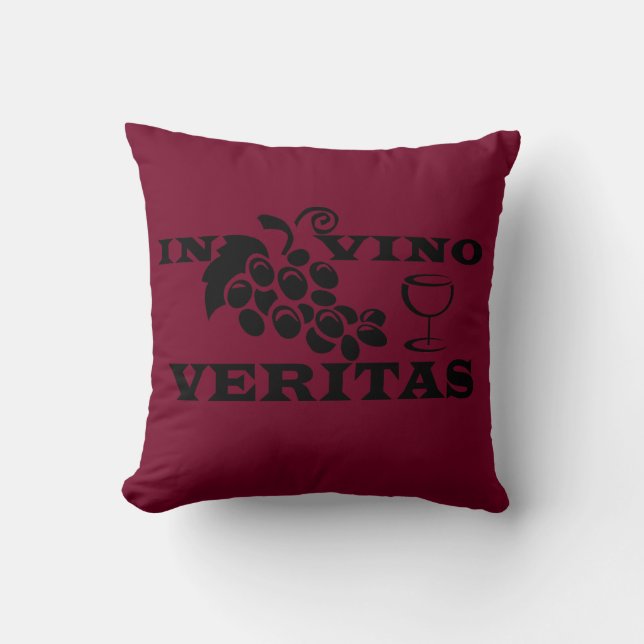 Coussin Dans les veritas vino (Recto)