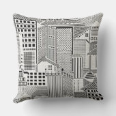 Coussin Dans l'oreiller à lancer urbain (Verso)