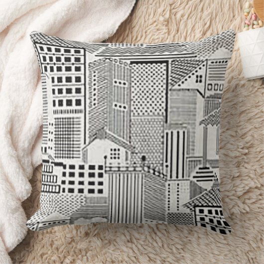 Coussin Dans l'oreiller à lancer urbain (Couverture)