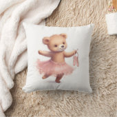 Coussin Danse Ballerina Ours (Couverture)