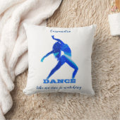 Coussin Danse Comme personne ne regarde Abstrait (Couverture)