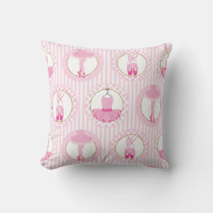 Coussin Danse de ballet rose - Danse de Ballerina Tutu