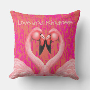 Coussin Danse du flamant rose