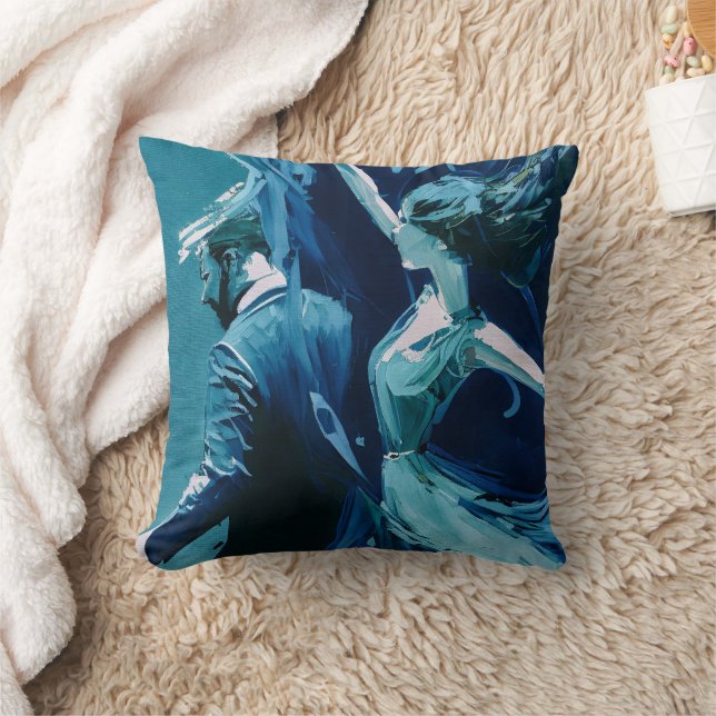 Coussin Danse entre mouvement et silence (Couverture)