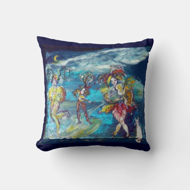 COUSSIN DANSE MASQUÉRADE ET MUSIQUE EN NUIT (Recto)
