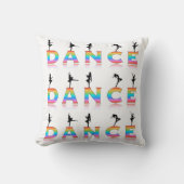 Coussin Danse, multicolore (Recto)