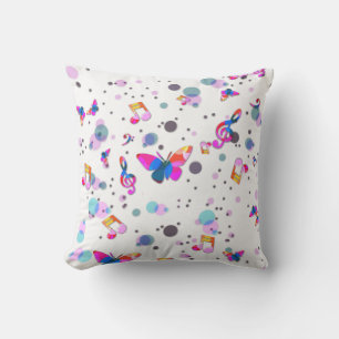 Coussin Danse Musique colorée
