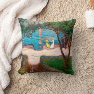 Coussin Danse sur une rive Edvard Munch