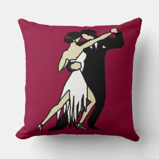 Coussin Danseurs de Tango romantiques