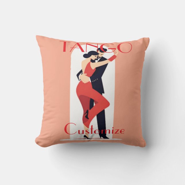 Coussin Danseurs de tango Thunder_Cove (Recto)