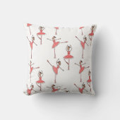 Coussin Danseuse de ballet Ballerine (Recto)