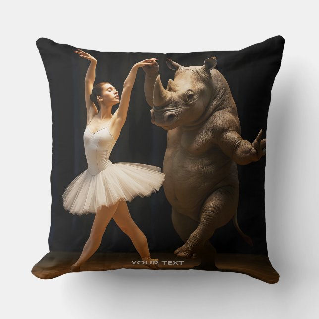 Coussin Danseuse Imaginaire Ballerina (Recto)