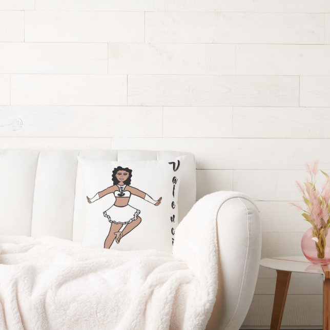Coussin Danseuse Renard Blanc #2 (Canapé)