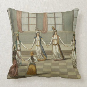 Coussin Dansez dont est à la mode avec les femmes grecque