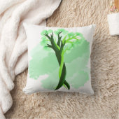 Coussin Dansing Trees in Love, Loving Couple, Mariage (Couverture)