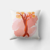 Coussin Dansing Trees in Love, Loving Couple, Mariage (Verso)