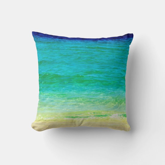 Coussin d'Aqua de l'eau d'océan (Recto)