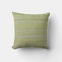Coussin d'aquarelle abstrait vert