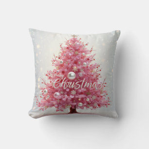 Coussin d'arbre rose