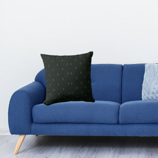 Coussin Dark Academia Harlequin Diamond Motif gothique