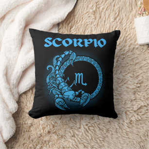 Coussin Dark Zodiac - Scorpion Art de l'Astrologie Médié
