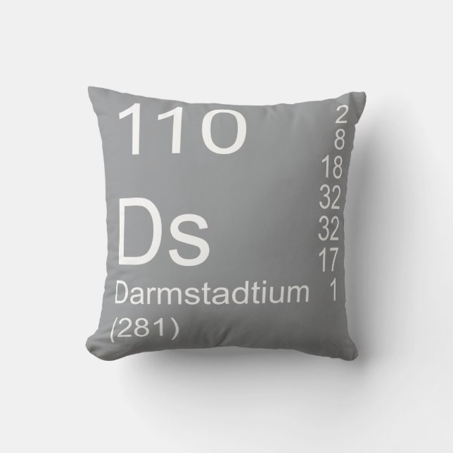 Coussin Darmstadtium (Recto)