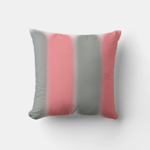 Coussin d'art Abstrait rose gris
