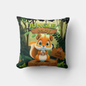 Coussin 🐿 d'art de la pépinière inspirée de la nature par (Recto)