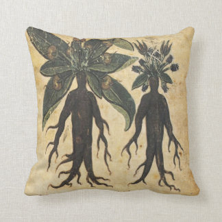 Coussin d'art de mandragore