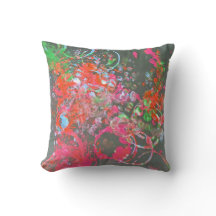 Coussin d'art de peinture