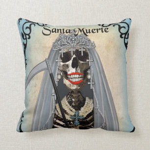 Coussin d'art de Père Noël Muerte