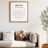 Coussin Date de Mariage Personnalisée Cadeau de Mariage