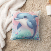 Coussin Dauphin aquarelle (Couverture)