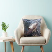 Coussin Dauphin commun faisant surface Œuvre d'art côtière (Chaise)