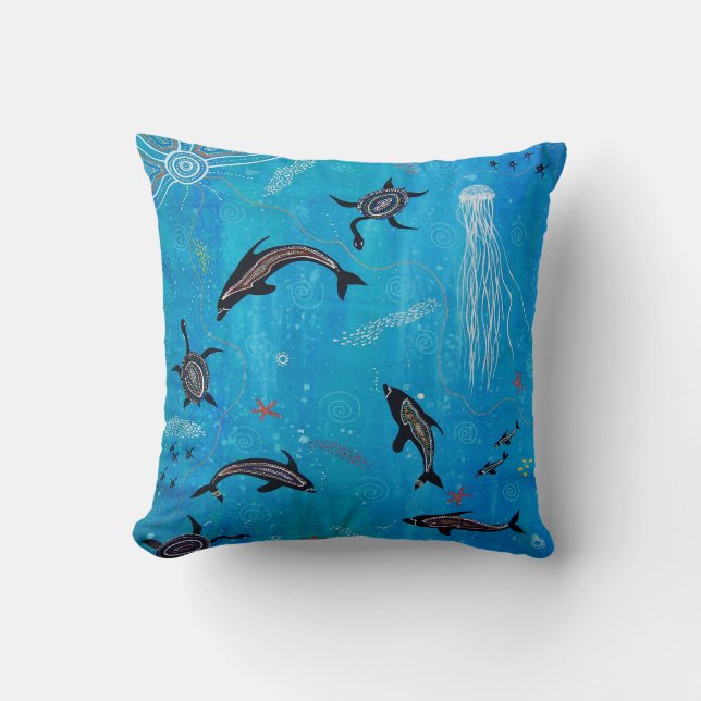 Coussin Dauphin Dream Coussin/Cushion (Recto)
